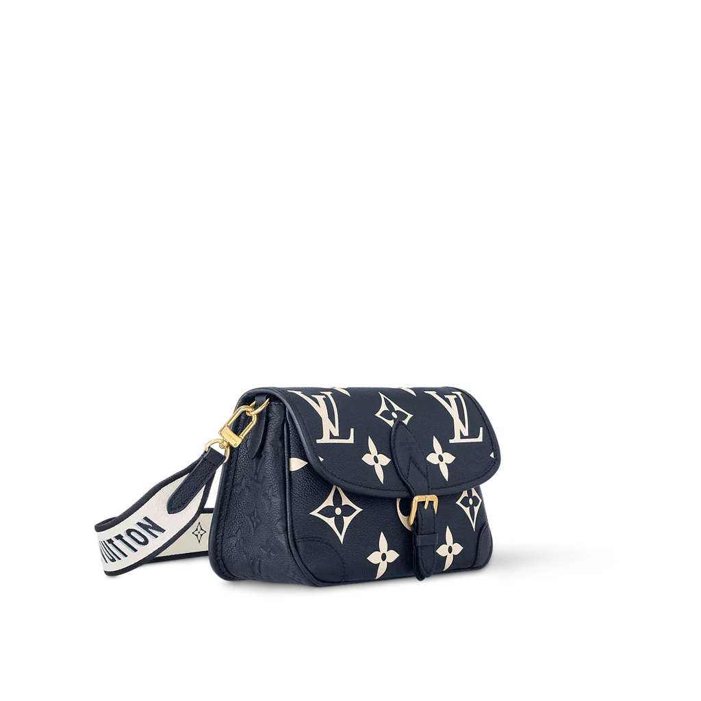 Louis Vuitton Diane Monogram Empreinte Satchel Bag
