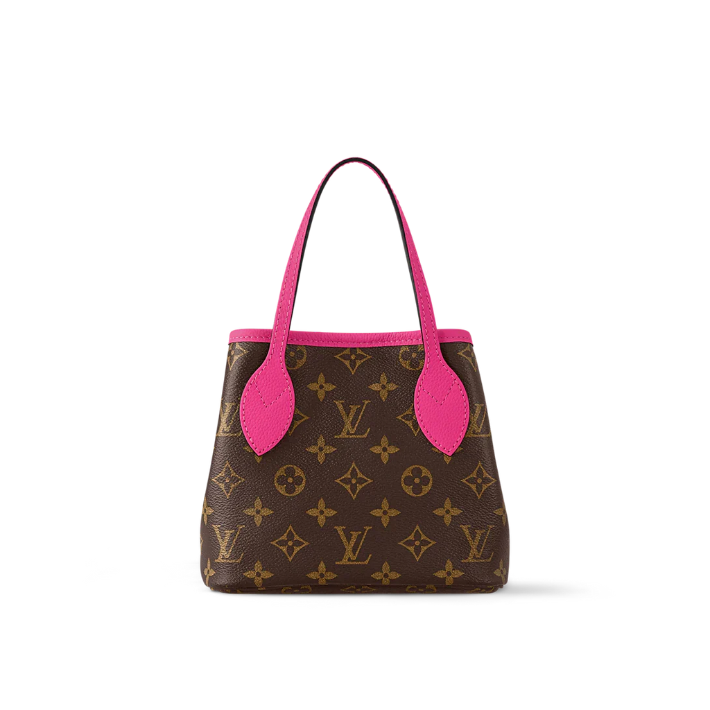 Louis Vuitton Neverfull Bandoulière Inside Out BB Tote Bag - Rose Pondichery / Monogram