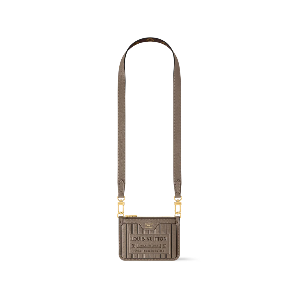 Neverfull Bandoulière Inside Out BB Tote Bag - Dark Fango / Monogram