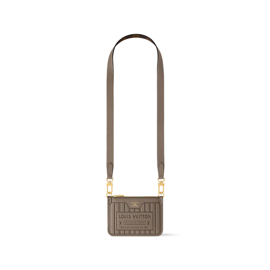 Neverfull Bandoulière Inside Out BB Tote Bag - Dark Fango / Monogram