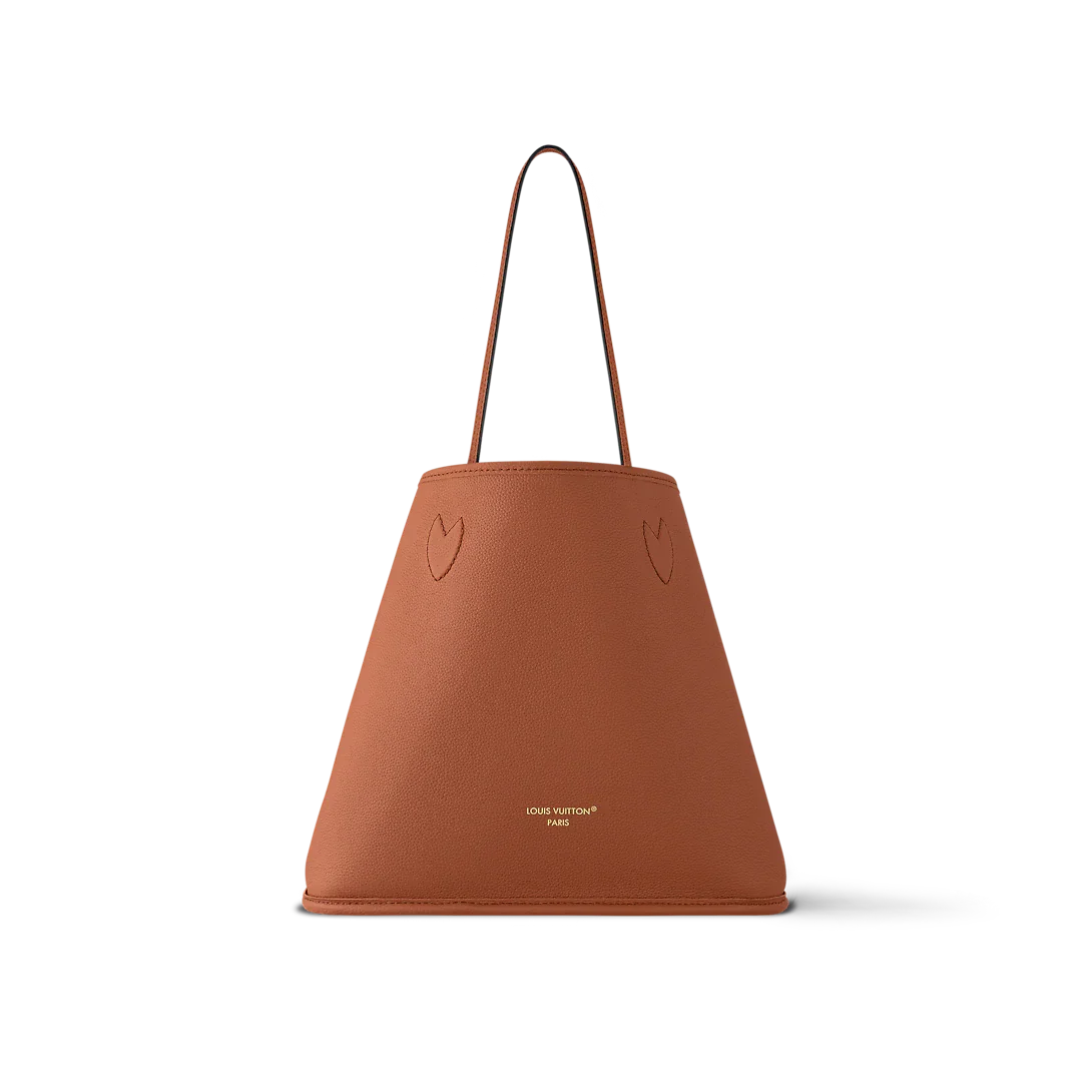 Neverfull Inside Out MM Cognac Tote Bag