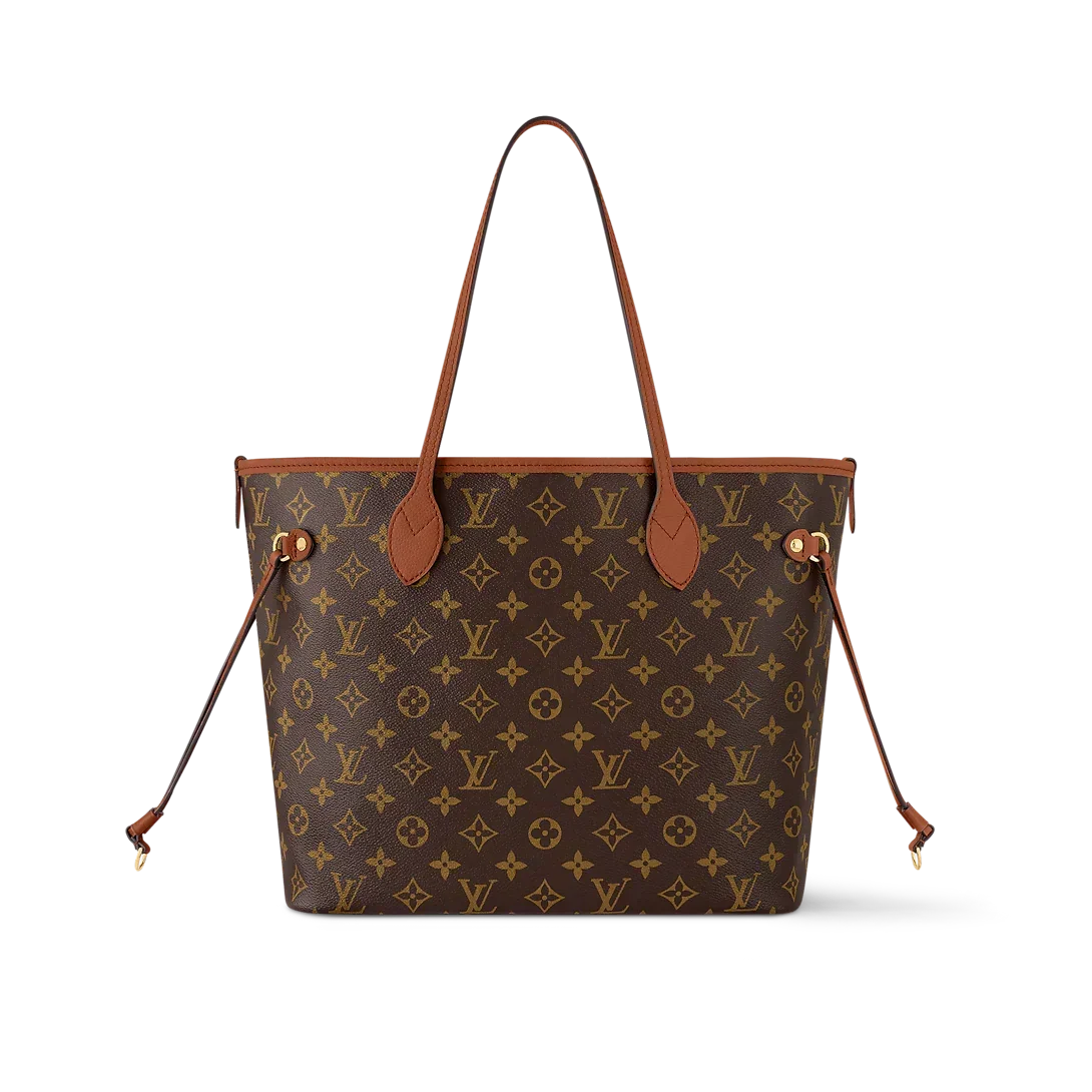 Neverfull Inside Out MM Cognac Tote Bag