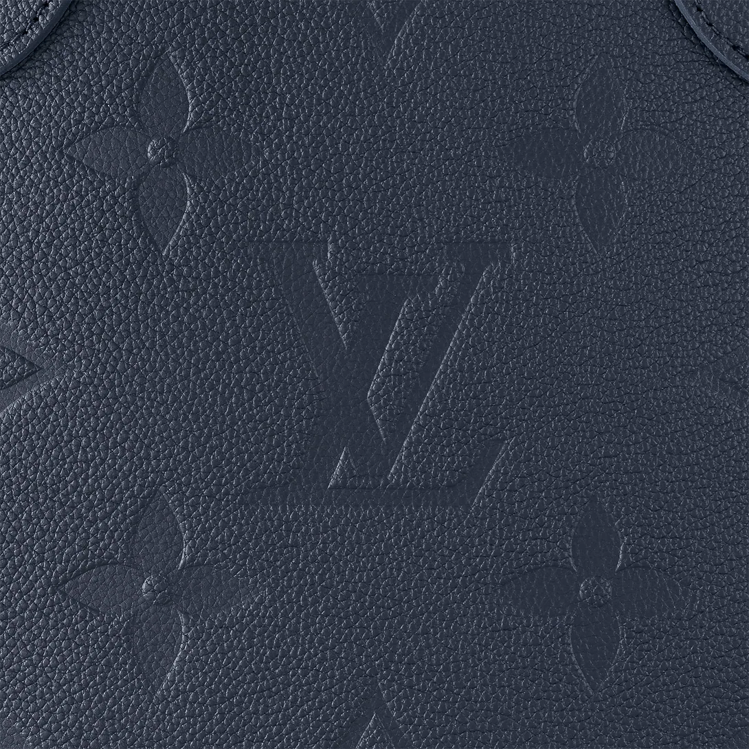Louis Vuitton Neverfull MM Navy Blue Tote Bag