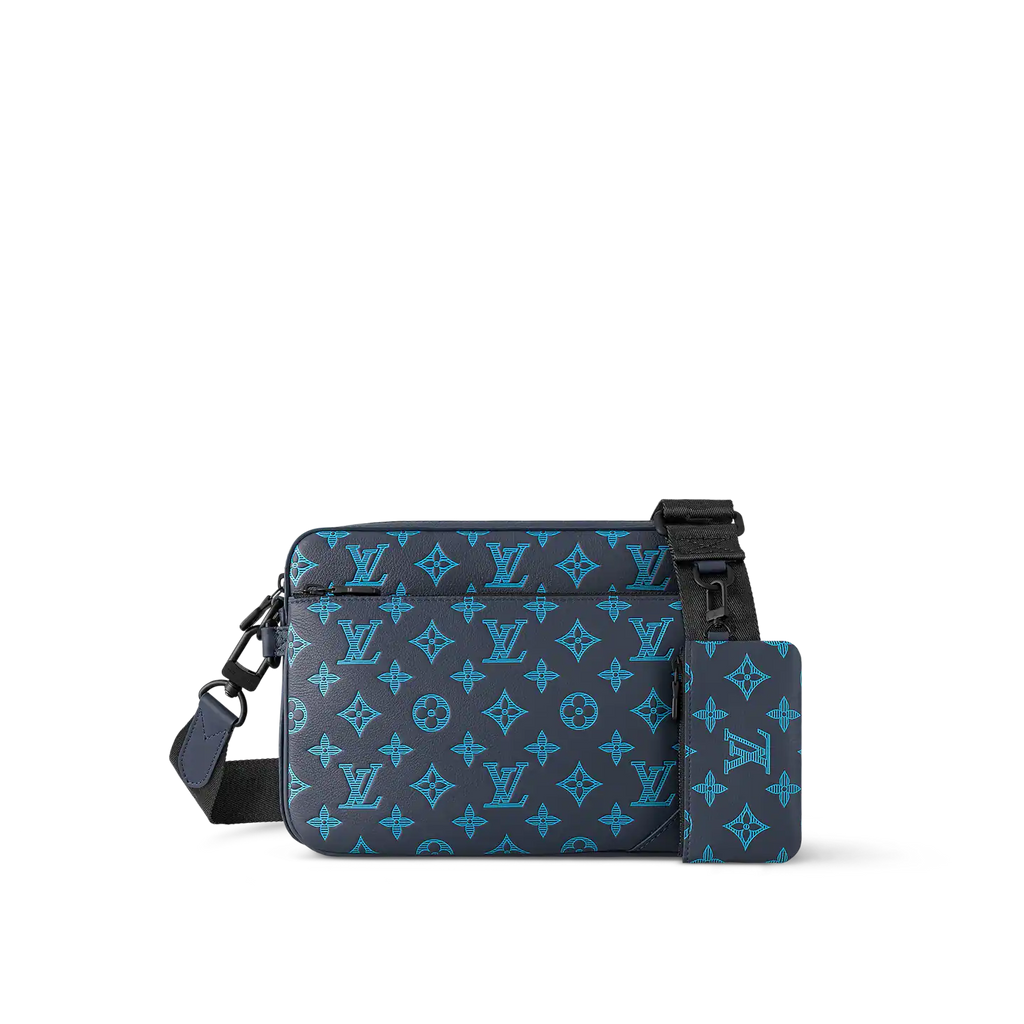 Louis Vuitton Trio Messenger Bag - Navy River Blue