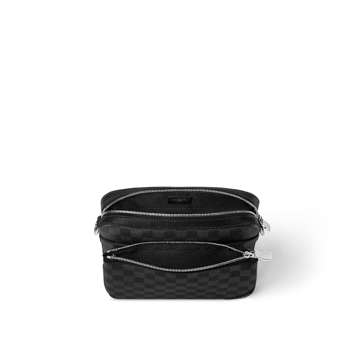 Trio Messenger Bag - Damier Graphite