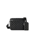 Trio Messenger Bag - Damier Graphite